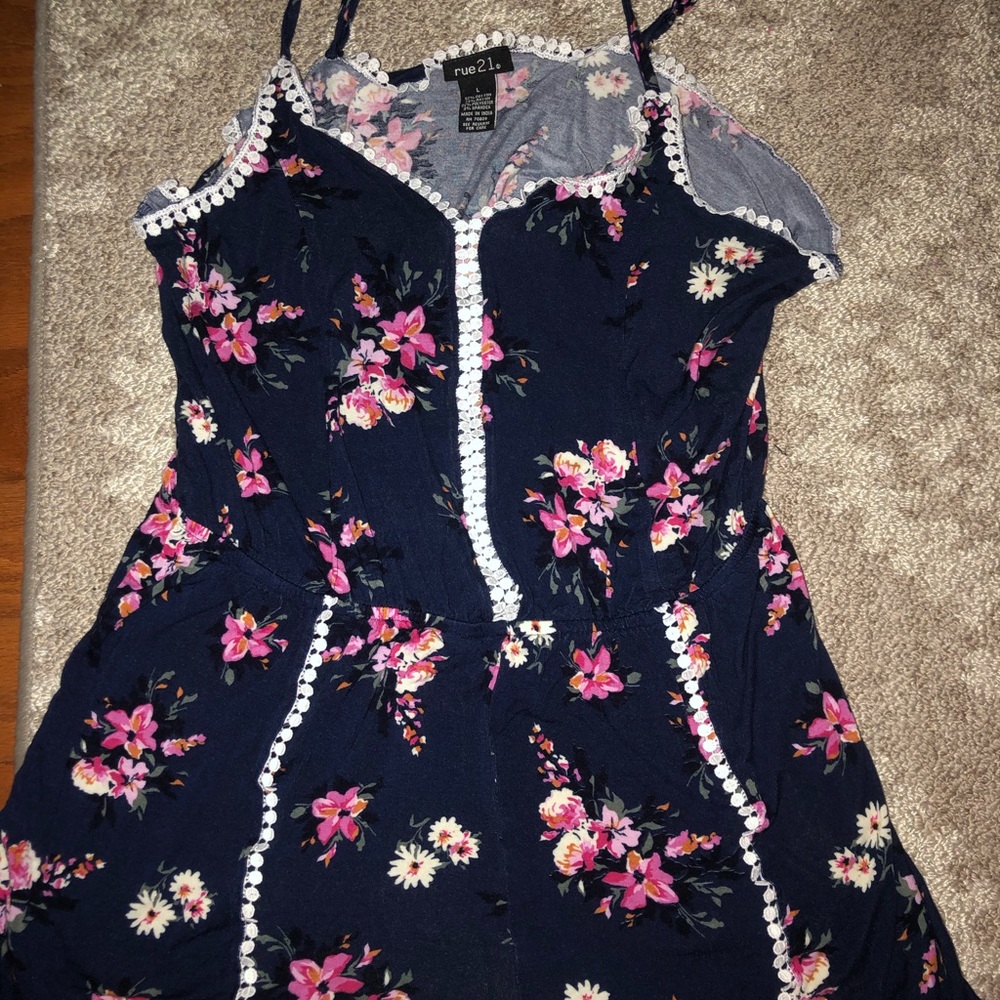 floral jumpsuit